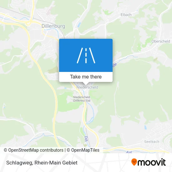 Карта Schlagweg