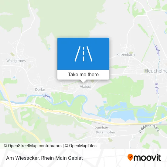 Карта Am Wiesacker