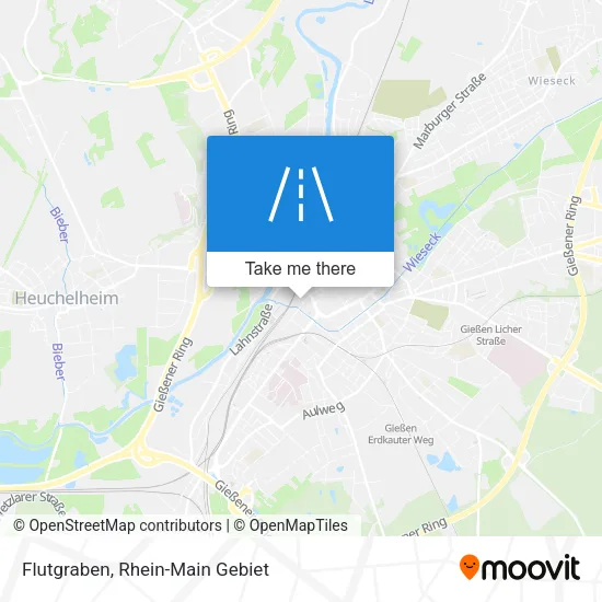 Flutgraben map
