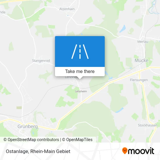 Карта Ostanlage