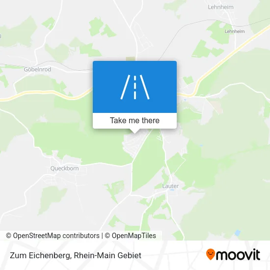 Карта Zum Eichenberg