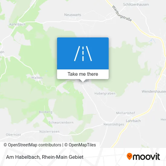 Карта Am Habelbach
