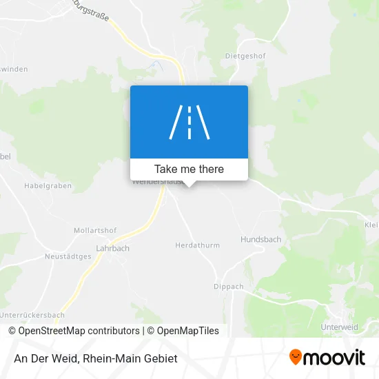 Карта An Der Weid