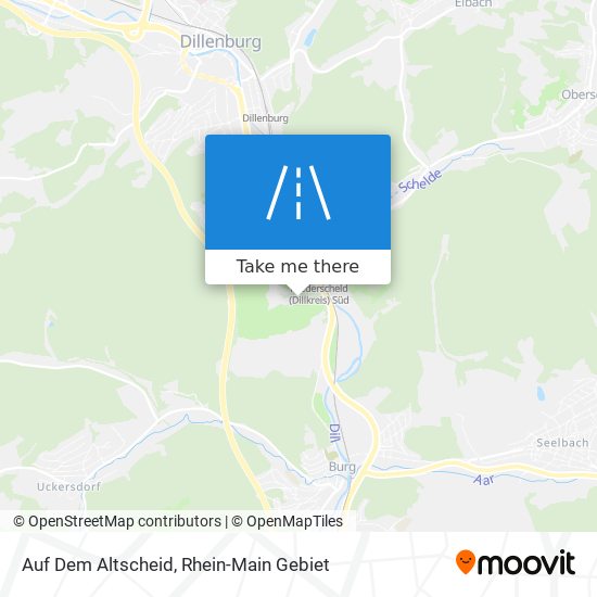 Auf Dem Altscheid map