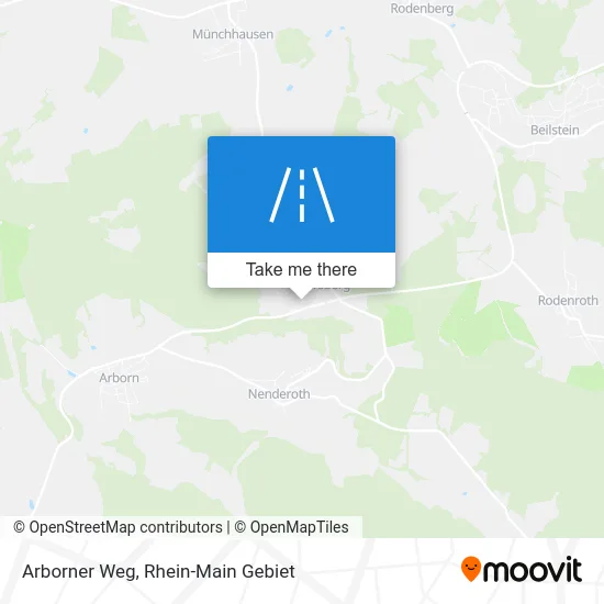 Карта Arborner Weg