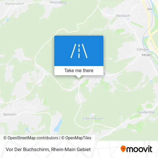 Карта Vor Der Buchschirm