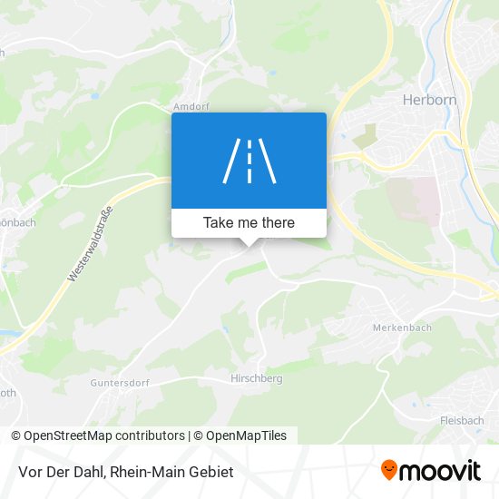 Vor Der Dahl map