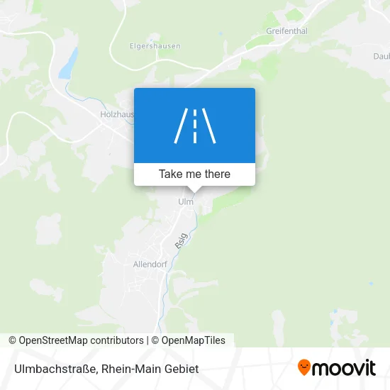 Карта Ulmbachstraße
