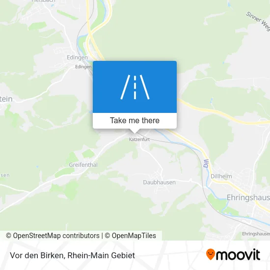 Карта Vor den Birken
