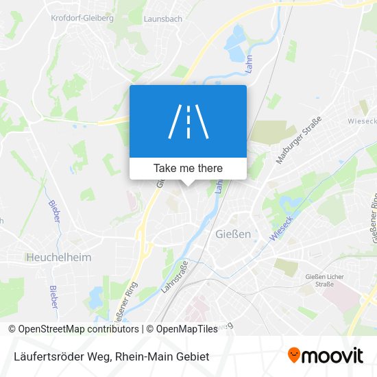 Läufertsröder Weg map