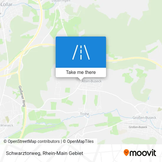 Карта Schwarztorweg
