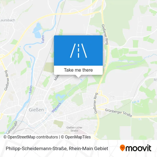 Карта Philipp-Scheidemann-Straße