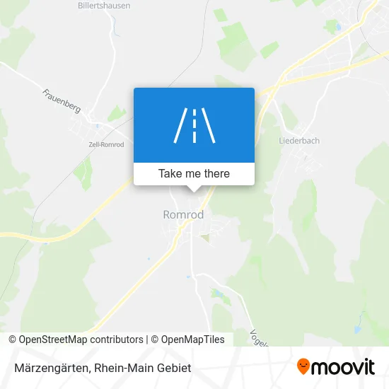 Карта Märzengärten