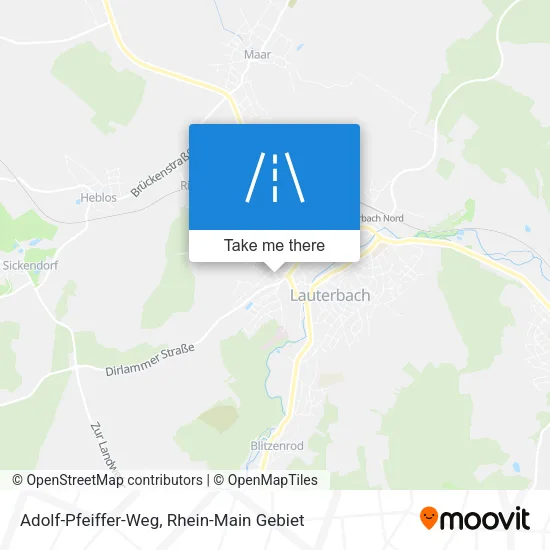 Карта Adolf-Pfeiffer-Weg