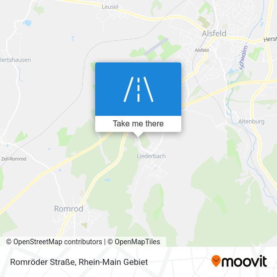 Romröder Straße map