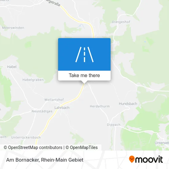 Карта Am Bornacker