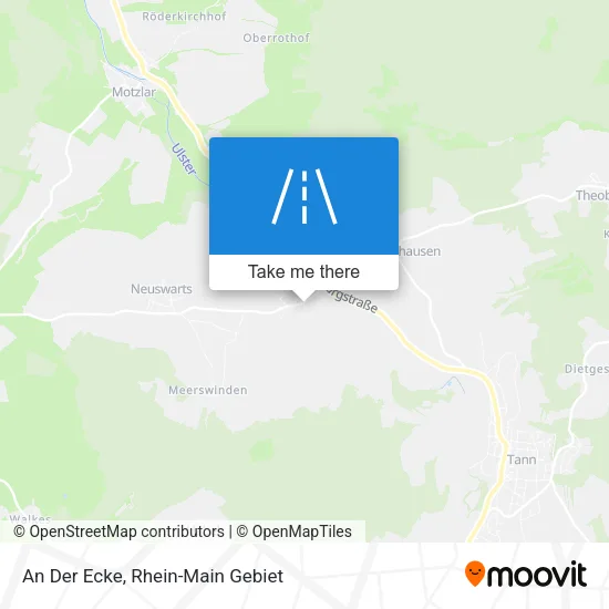 An Der Ecke map