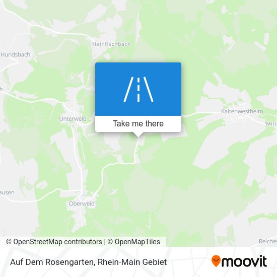 Карта Auf Dem Rosengarten
