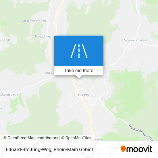 Eduard-Breitung-Weg map