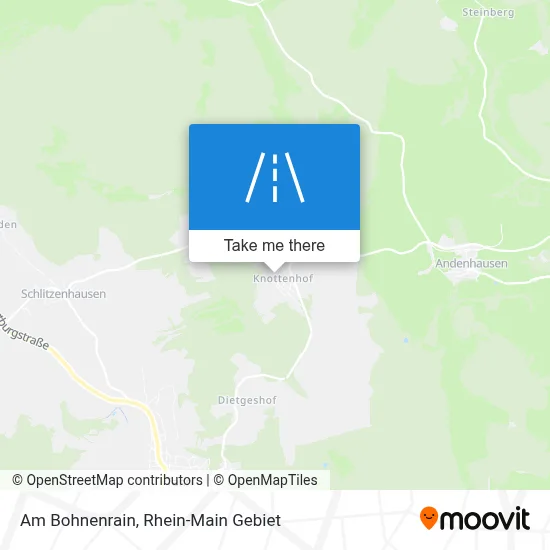 Am Bohnenrain map