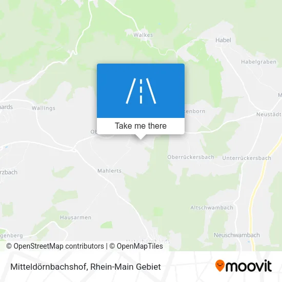 Карта Mitteldörnbachshof