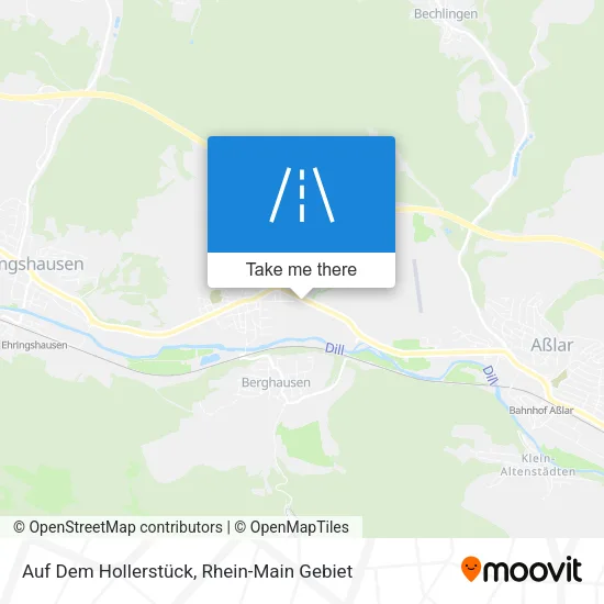 Карта Auf Dem Hollerstück