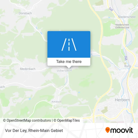 Карта Vor Der Ley