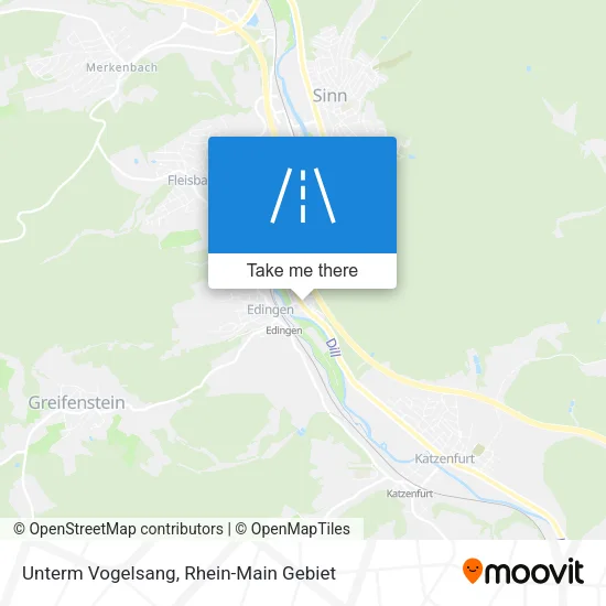 Карта Unterm Vogelsang