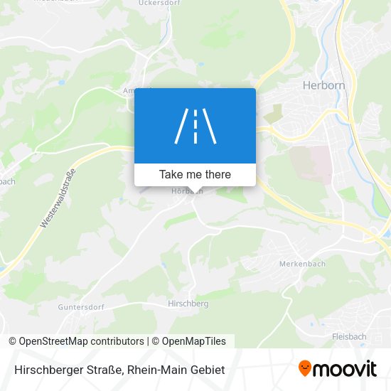 Hirschberger Straße map