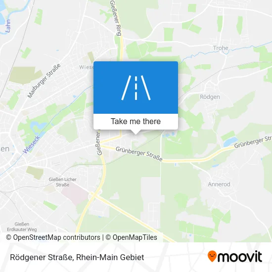Карта Rödgener Straße