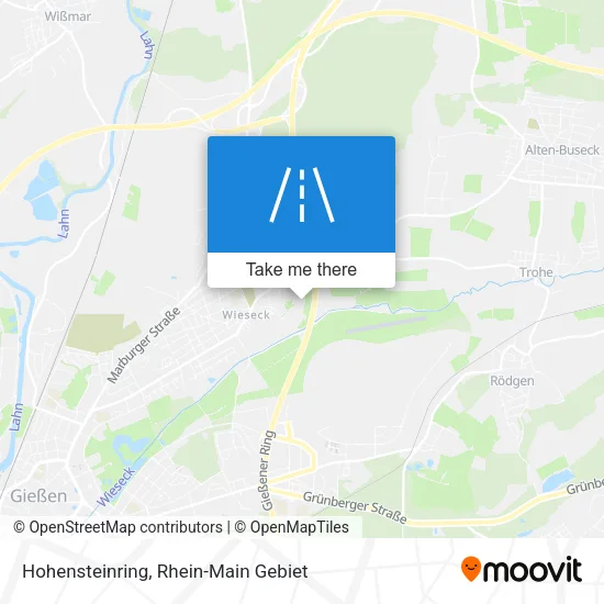 Hohensteinring map