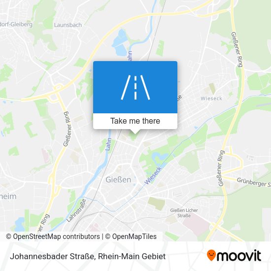 Johannesbader Straße map