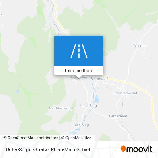 Unter-Sorger-Straße map