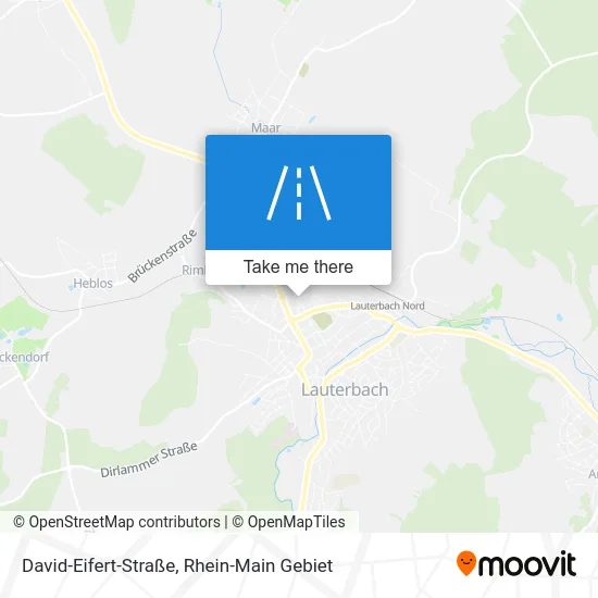 Карта David-Eifert-Straße