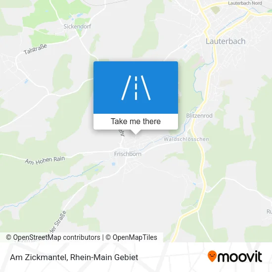 Карта Am Zickmantel