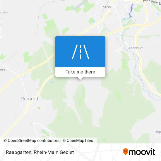 Raabgarten map