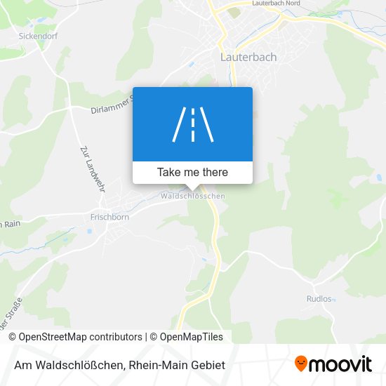 Am Waldschlößchen map