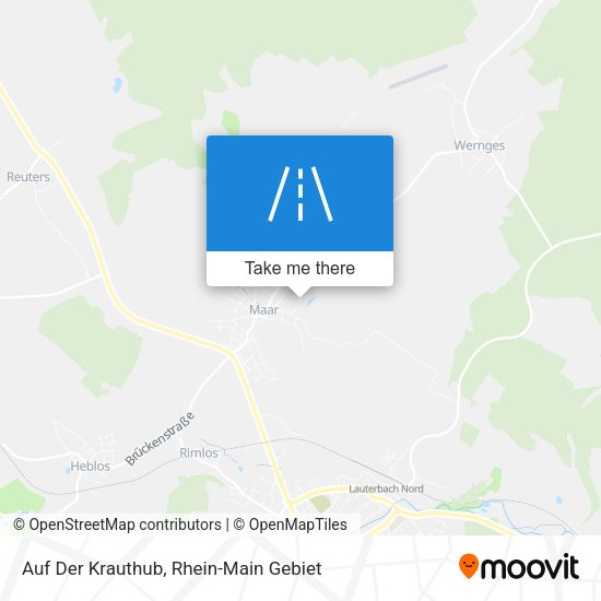 Auf Der Krauthub map