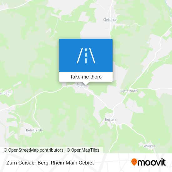 Карта Zum Geisaer Berg
