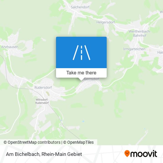 Am Bichelbach map