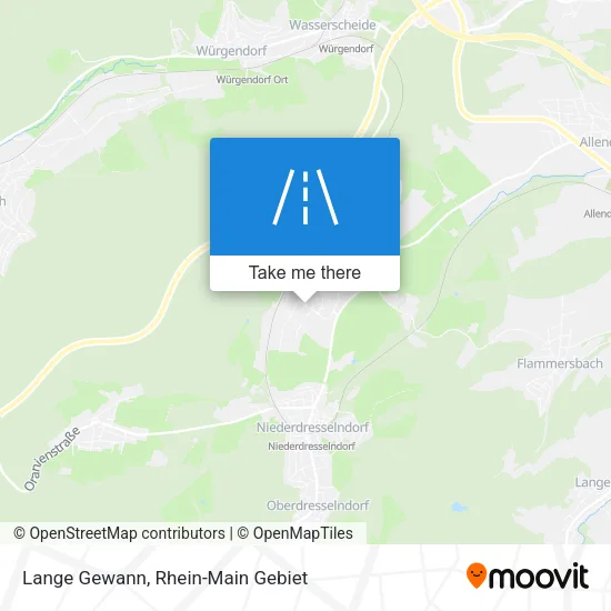 Карта Lange Gewann