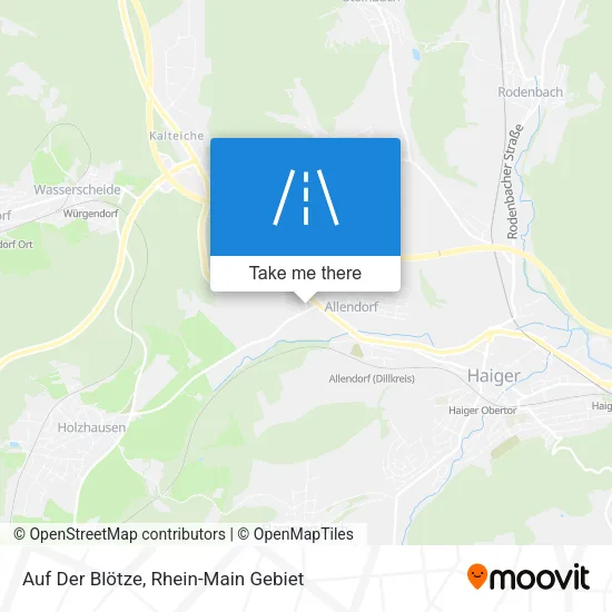 Карта Auf Der Blötze