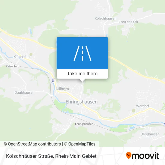 Карта Kölschhäuser Straße