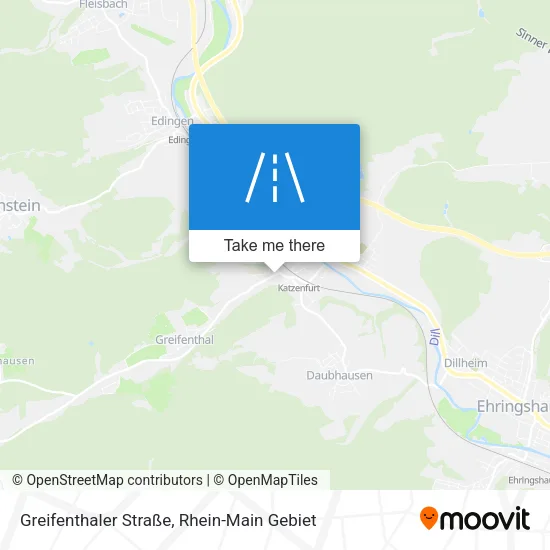 Карта Greifenthaler Straße