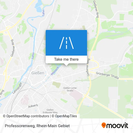 Карта Professorenweg