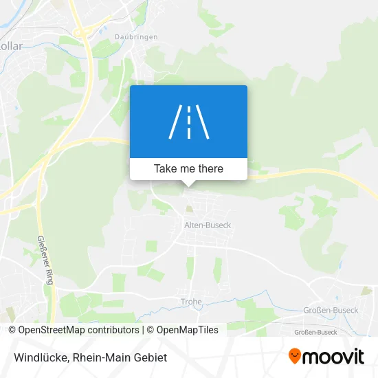 Карта Windlücke