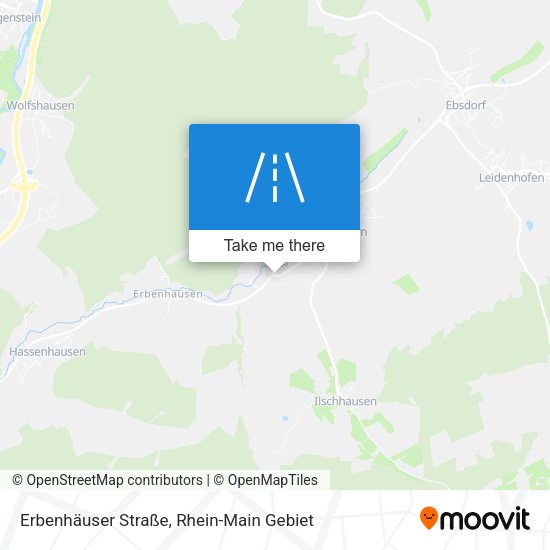 Erbenhäuser Straße map