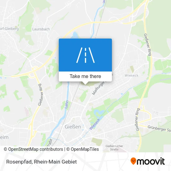 Карта Rosenpfad