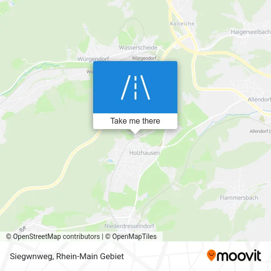 Карта Siegwnweg
