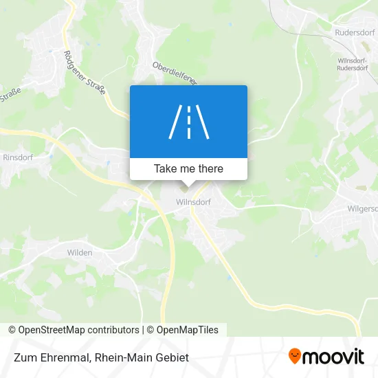 Карта Zum Ehrenmal